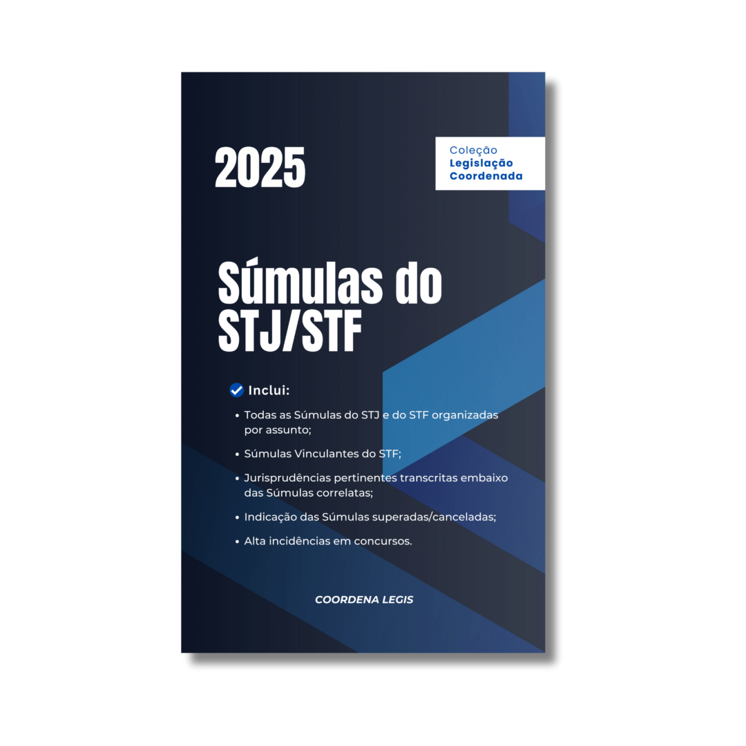 Súmulas do STF/STJ Organizadas por Assunto (1 ano)