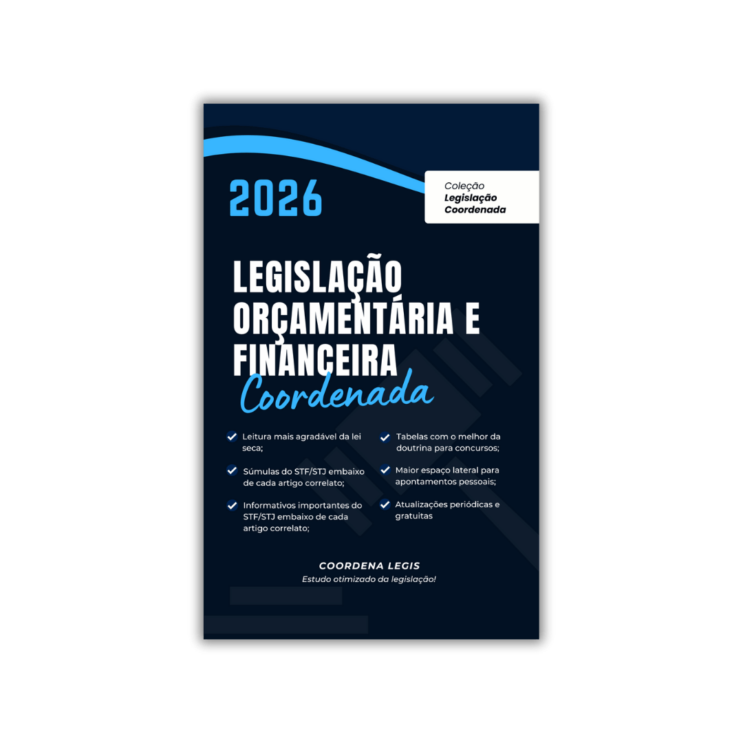 Legislação Orçamentária e Financeira Coordenada (1 ano)